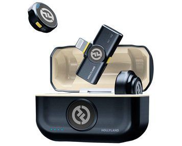 Мікрофонна радіосистема Hollyland Lark M2 Duo with Lightning Plug 333745 фото